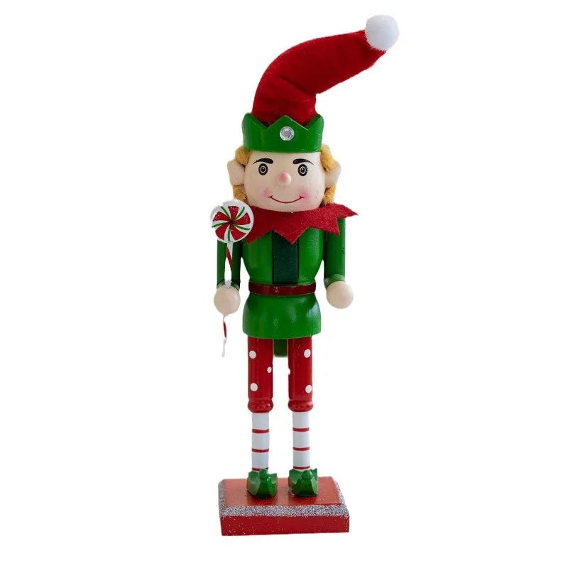 TinySentinel | Elf Nutcracker Soldier Drevené ozdoby