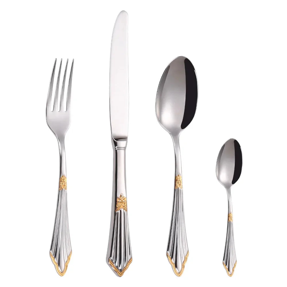LuxCutlery | Pozlátené strieborné príbory