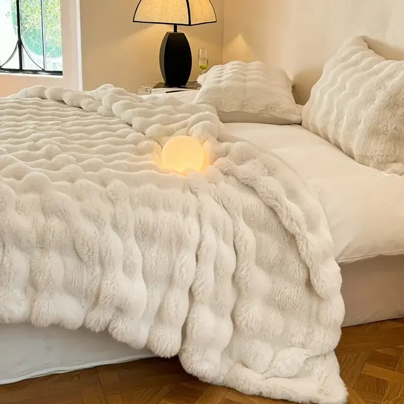 PlushCozy | Zimná deka z umelej kožušiny