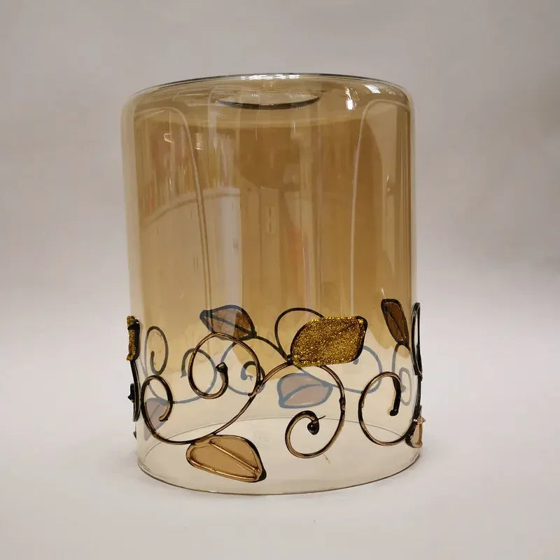 VintageGlass | Závesná lampa sklenené vintage tienidlo