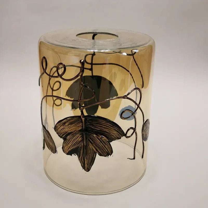 VintageGlass | Závesná lampa sklenené vintage tienidlo