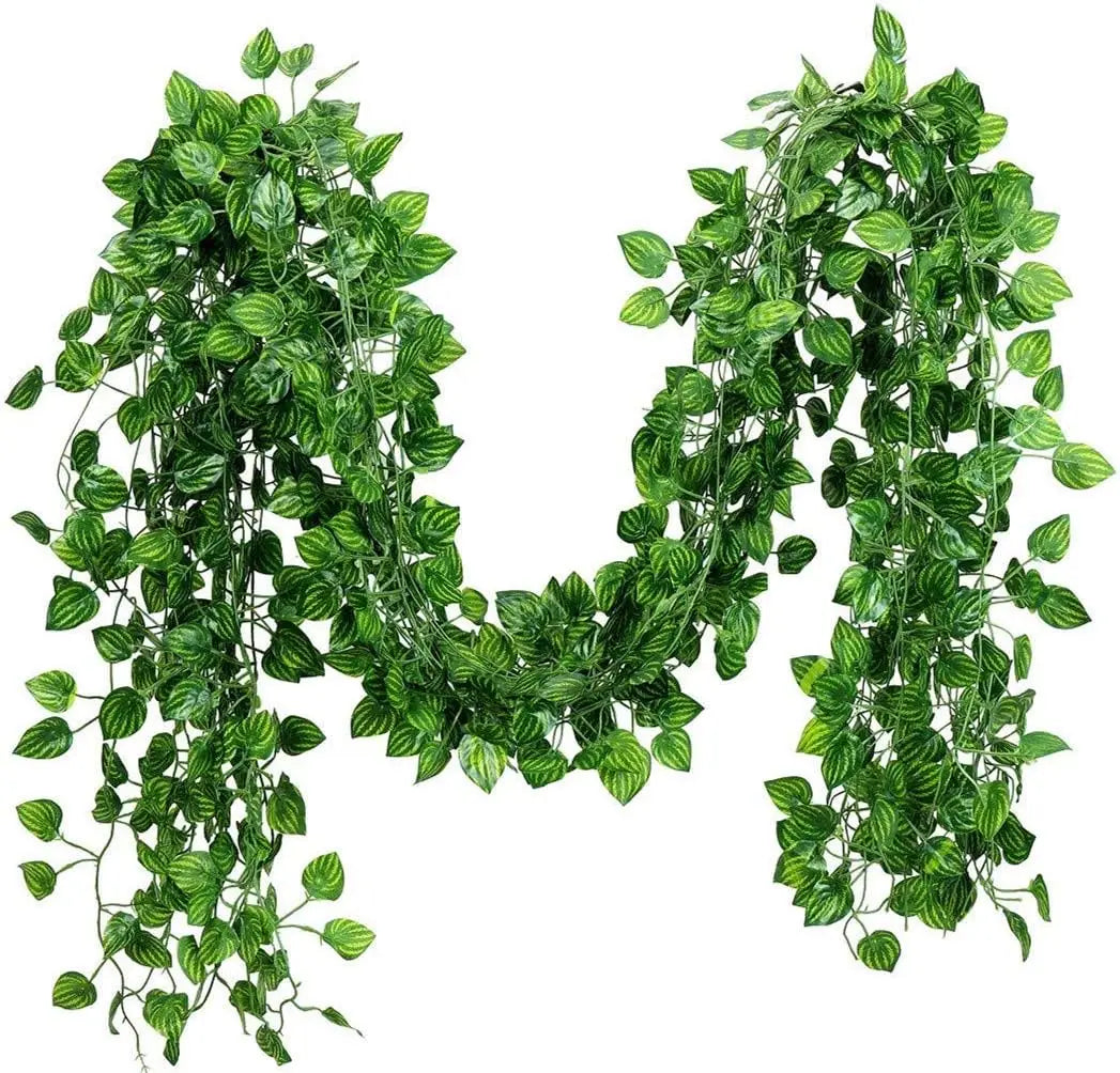 EvergreenCascade | Sada 12 závesných plastových listov viniča