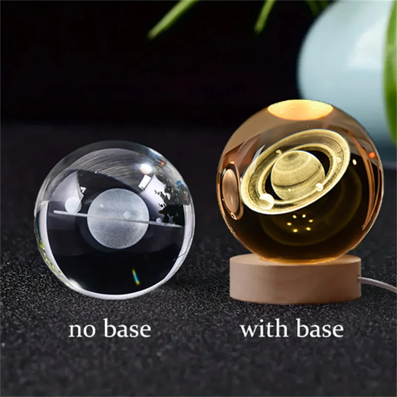 OrbIllume | 3D Planet Crystal Light