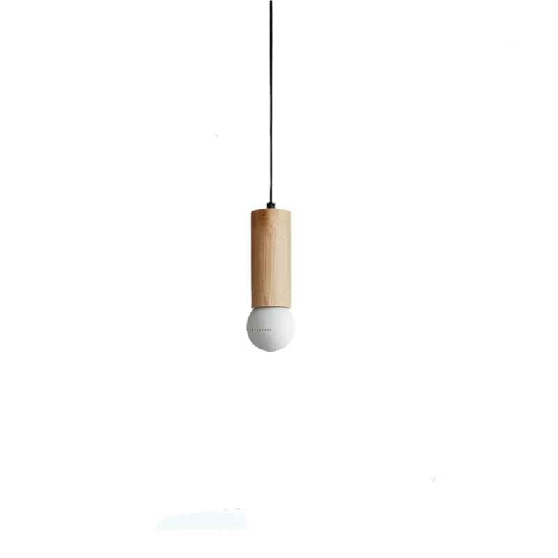 NatureGloss | Minimalistická závesná lampa z prírodného dreva