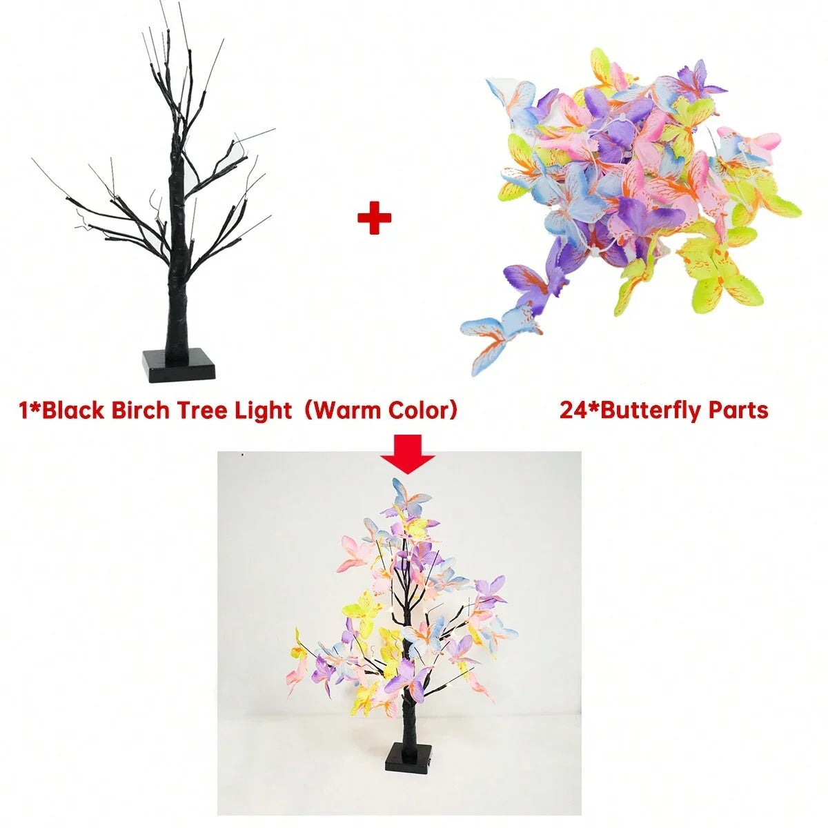 ColourBurst | Stolná lampa Birch Tree