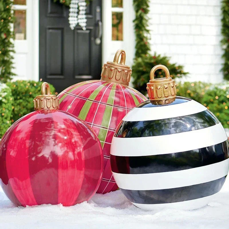 OutdoorOrnament | Obrovská nafukovacia PVC vianočná ozdoba