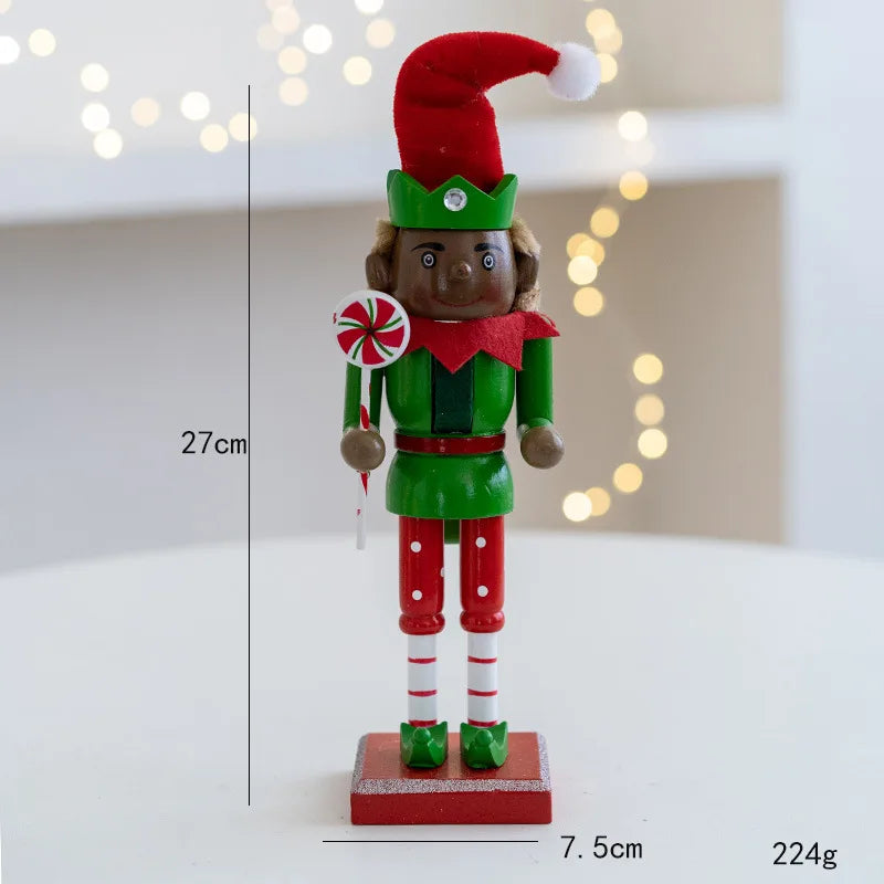 TinySentinel | Elf Nutcracker Soldier Drevené ozdoby