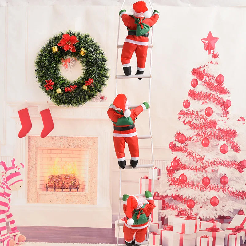 SantaClaus | Šplhanie Santa Claus vianočný stromček dekorácie