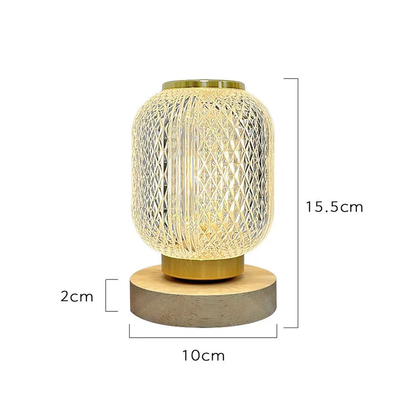 CrystalIllume | Chic Nordic LED lampa