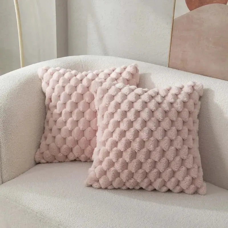 FluffyGrids | Obliečka na vankúš so vzorom ananásu