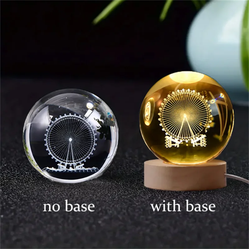 OrbIllume | 3D Planet Crystal Light