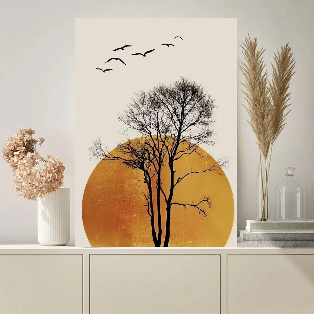 MoonLines | Minimalistické umenie na plátne