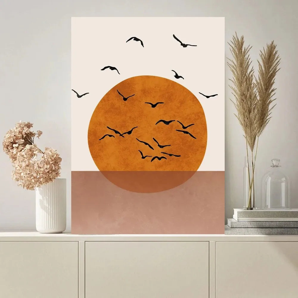 MoonLines | Minimalistické umenie na plátne