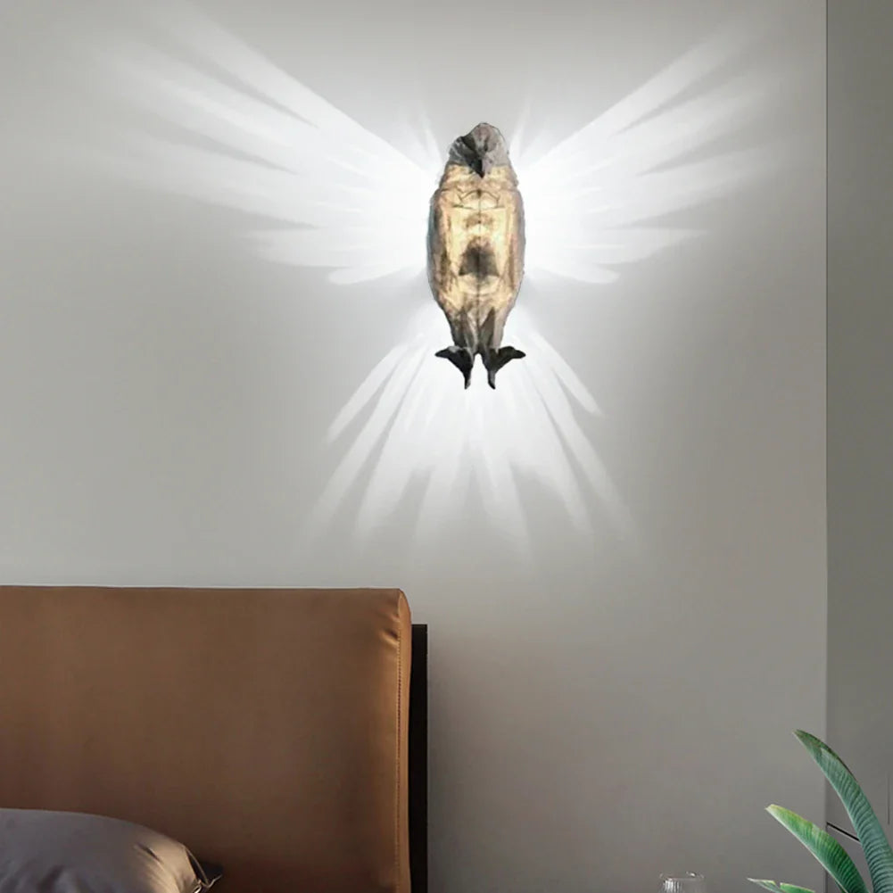 EtherealWings | Moderná kolekcia nástenných svietidiel so zvieratami