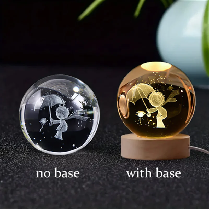 OrbIllume | 3D Planet Crystal Light