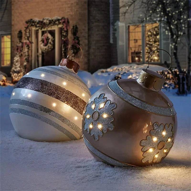 OutdoorOrnament | Obrovská nafukovacia PVC vianočná ozdoba