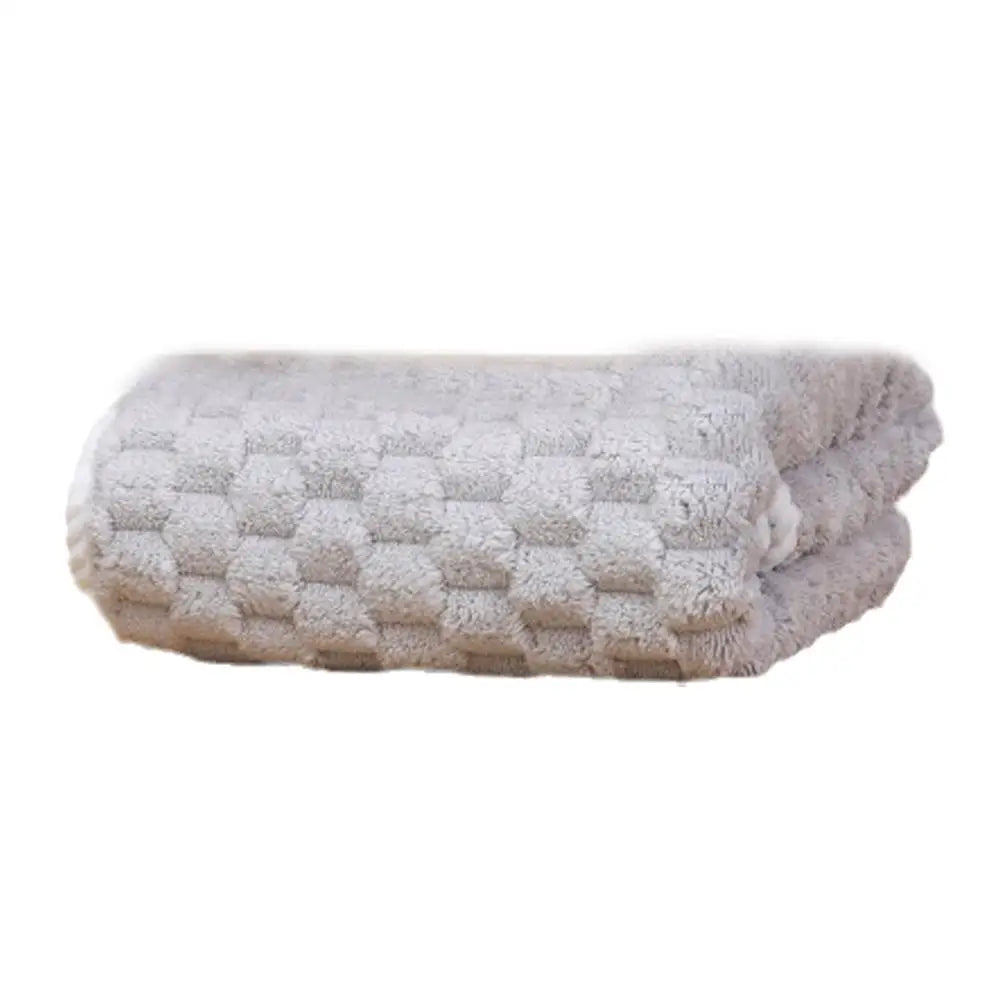 PlushDry | Mäkký koralový zamatový uterák na použitie v domácnosti