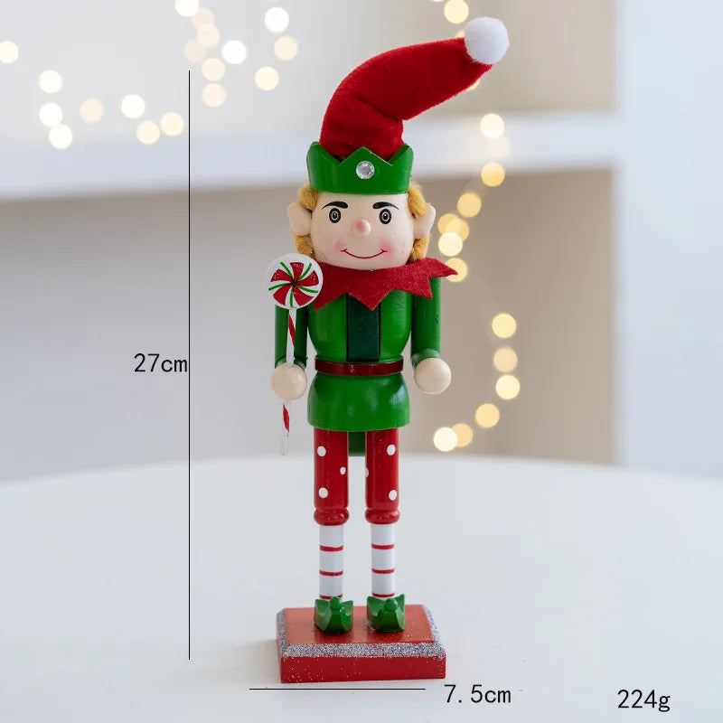 TinySentinel | Elf Nutcracker Soldier Drevené ozdoby