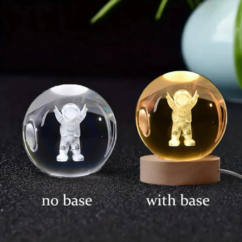 OrbIllume | 3D Planet Crystal Light
