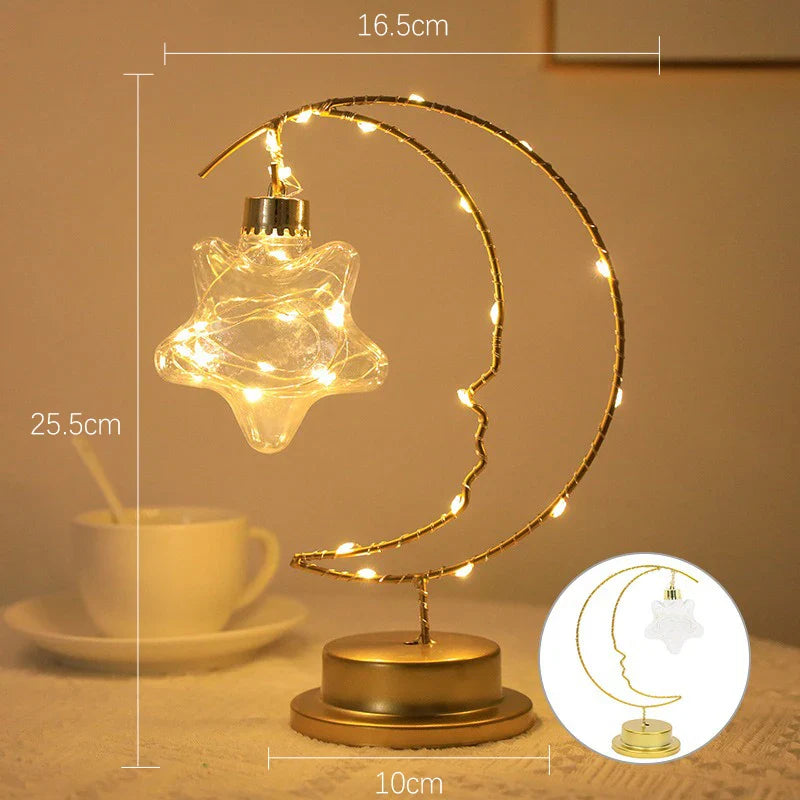 AstralGlow | Nočná LED stolová lampa
