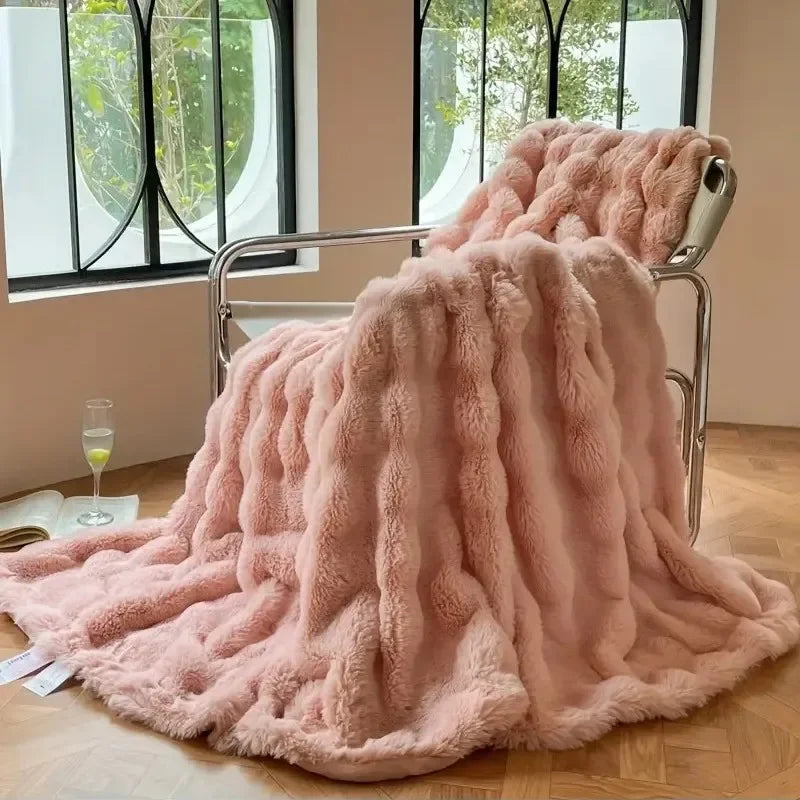 PlushCozy | Zimná deka z umelej kožušiny