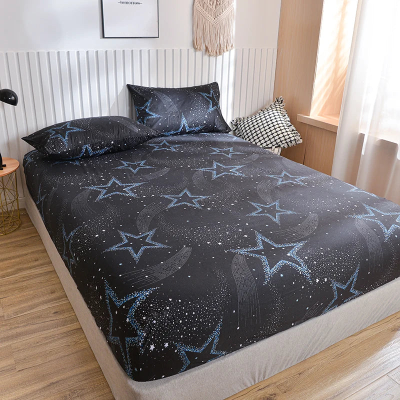 StarryNight | pripevnené prestieradlo