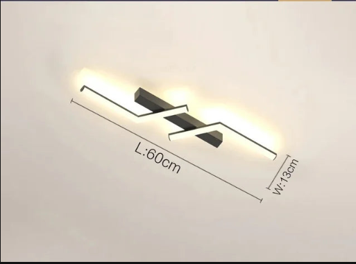 SleekGlow - Stropné svietidlo s LED líniou