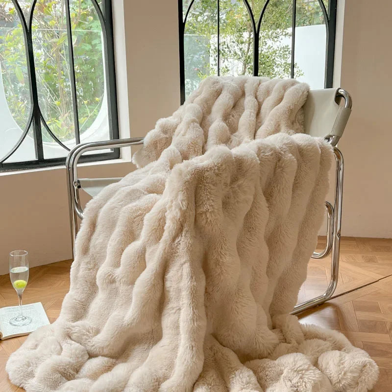PlushCozy | Zimná deka z umelej kožušiny