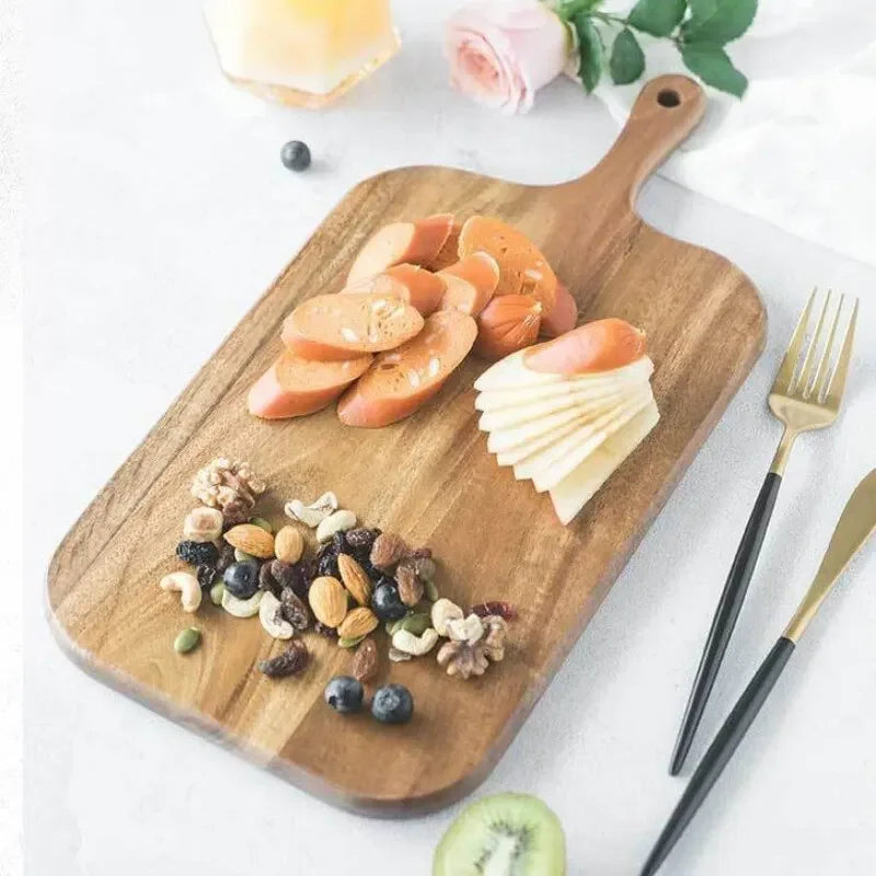 NaturalSlice | Doska na krájanie a servírovanie s rukoväťou