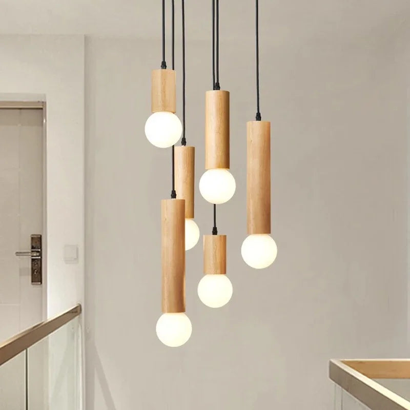 NatureGloss | Minimalistická závesná lampa z prírodného dreva