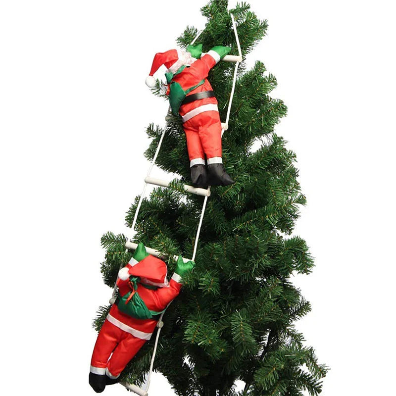 SantaClaus | Šplhanie Santa Claus vianočný stromček dekorácie
