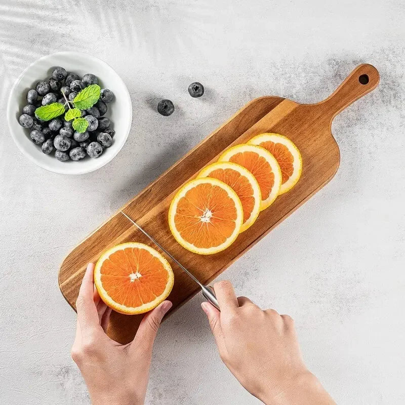NaturalSlice | Doska na krájanie a servírovanie s rukoväťou