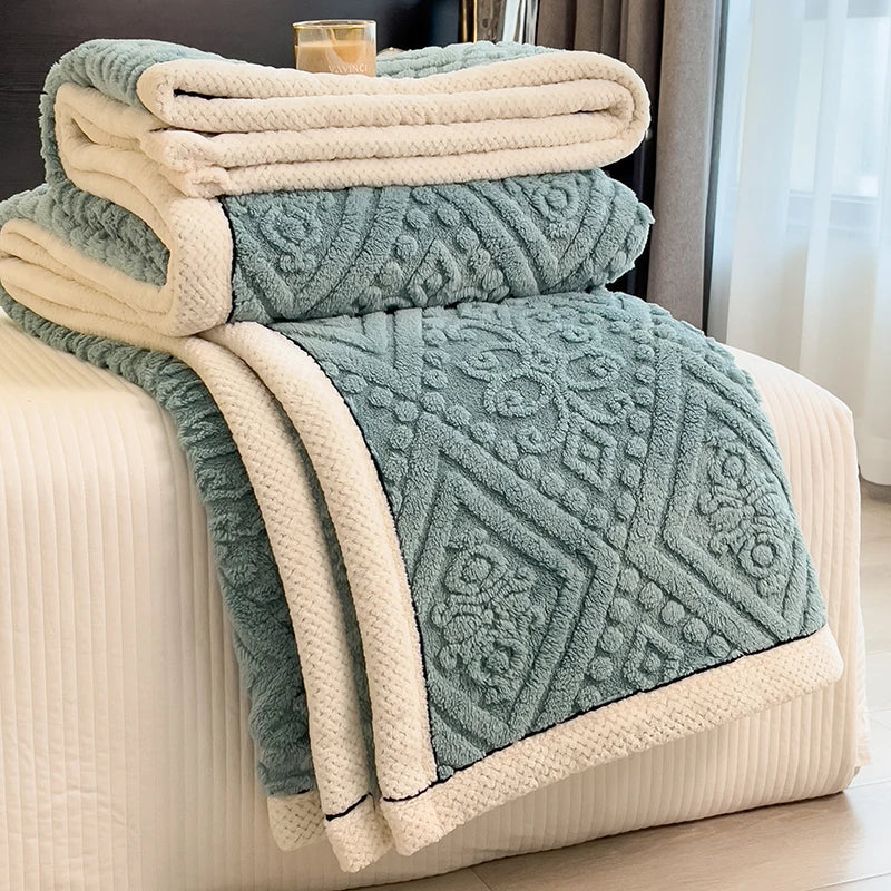 LambCozy | Hrubá zimná deka z jahňacej vlny