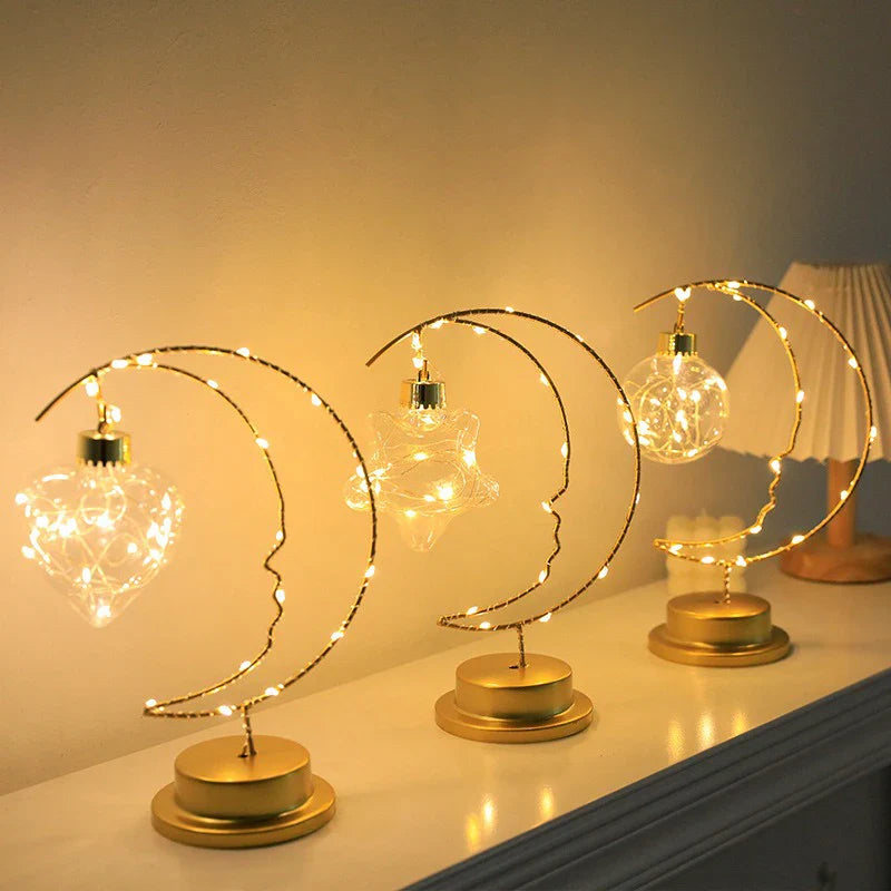 AstralGlow | Nočná LED stolová lampa
