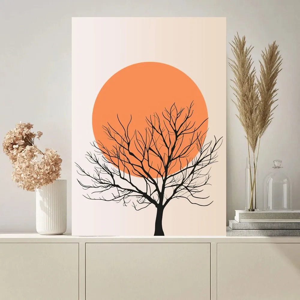 MoonLines | Minimalistické umenie na plátne