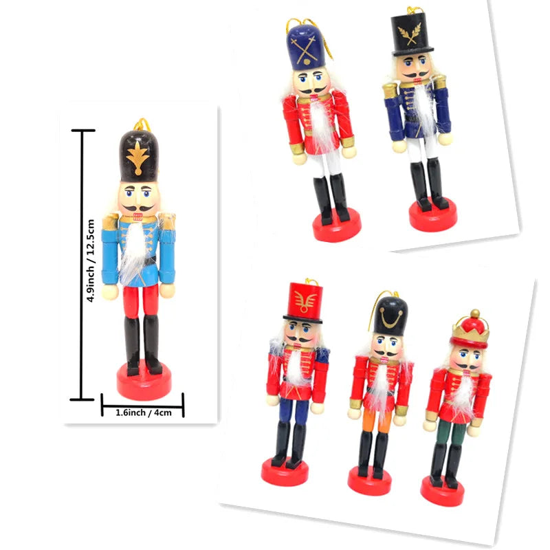 TinyNutcracker | Drevené minifigúrky luskáčikov