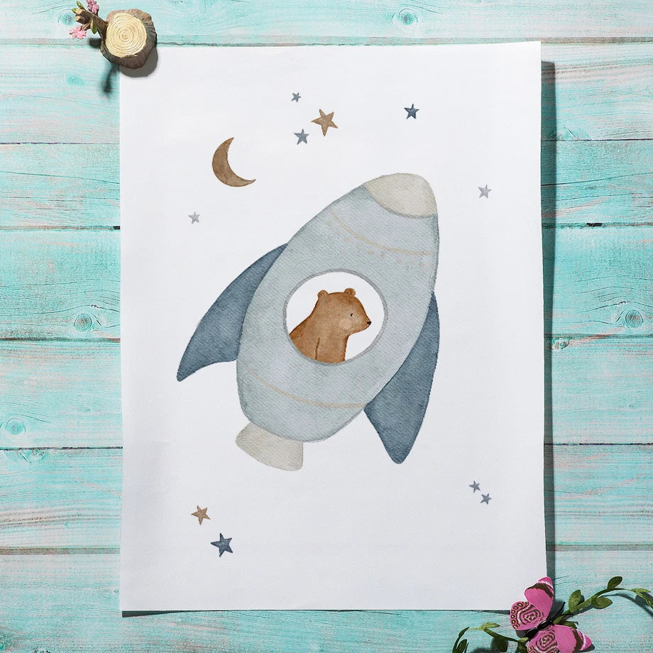WhimsyWall | Nástenný plagát do detskej izby