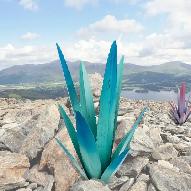 AgaveArt | Kovová socha rastliny Agave
