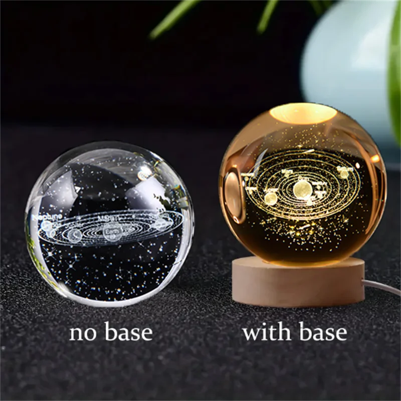 OrbIllume | 3D Planet Crystal Light