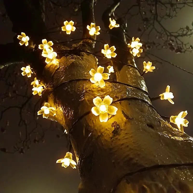 LumiBlossom - Solárne záhradné kvetinové svetlo