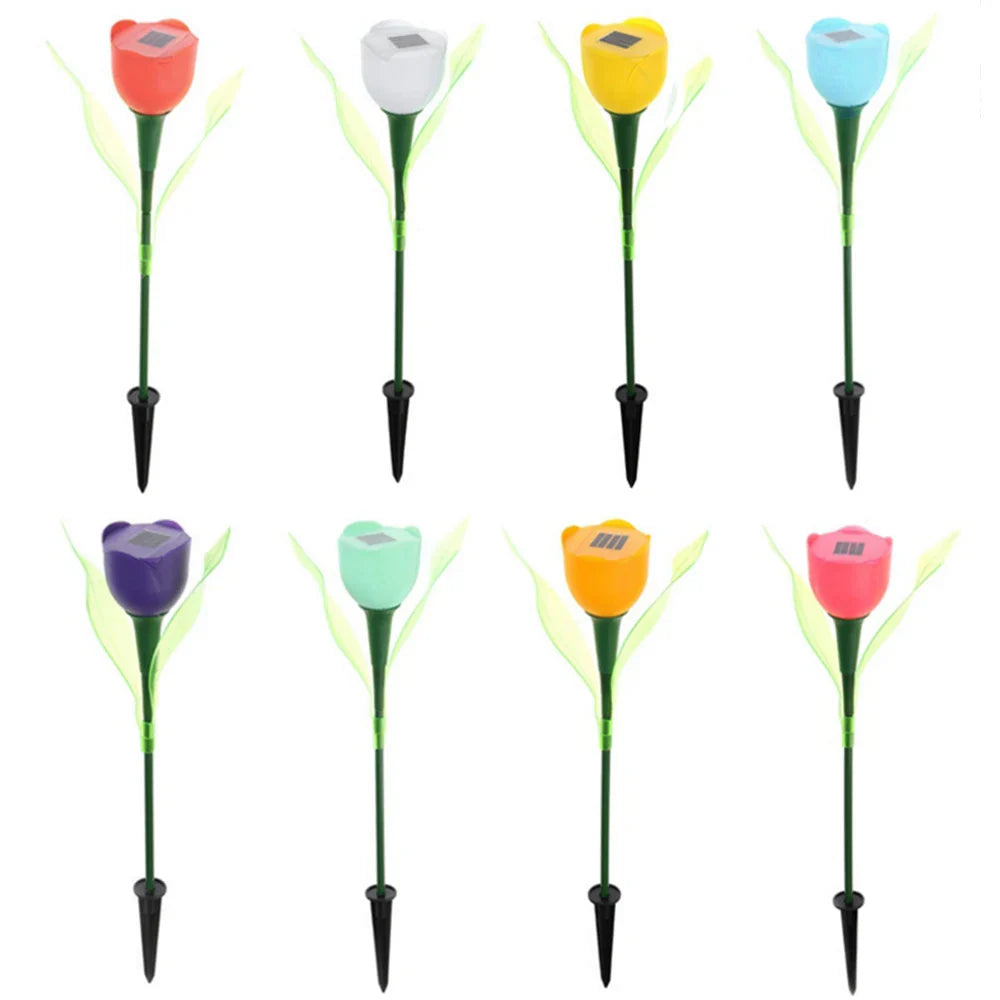 PetalGlow - Solárne osvetlenie tulipánov
