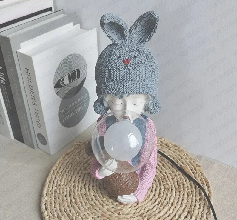 HatDiva - Stolné lampy Hat girl