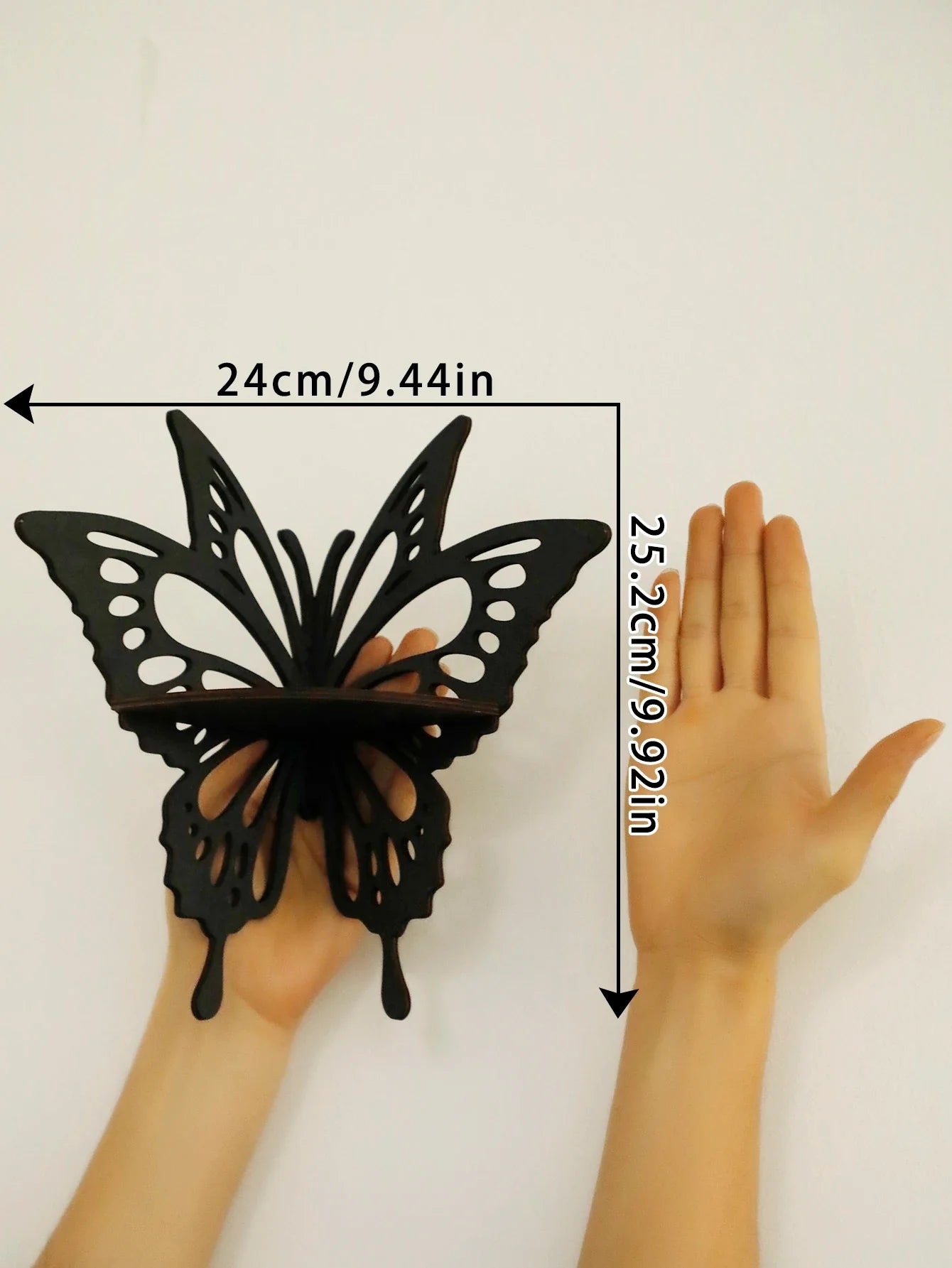 Buntflügel - Rohová polica Butterfly