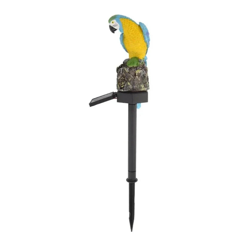 SolarSongbird - Vodotesná dekoratívna záhradná lampa do exteriéru