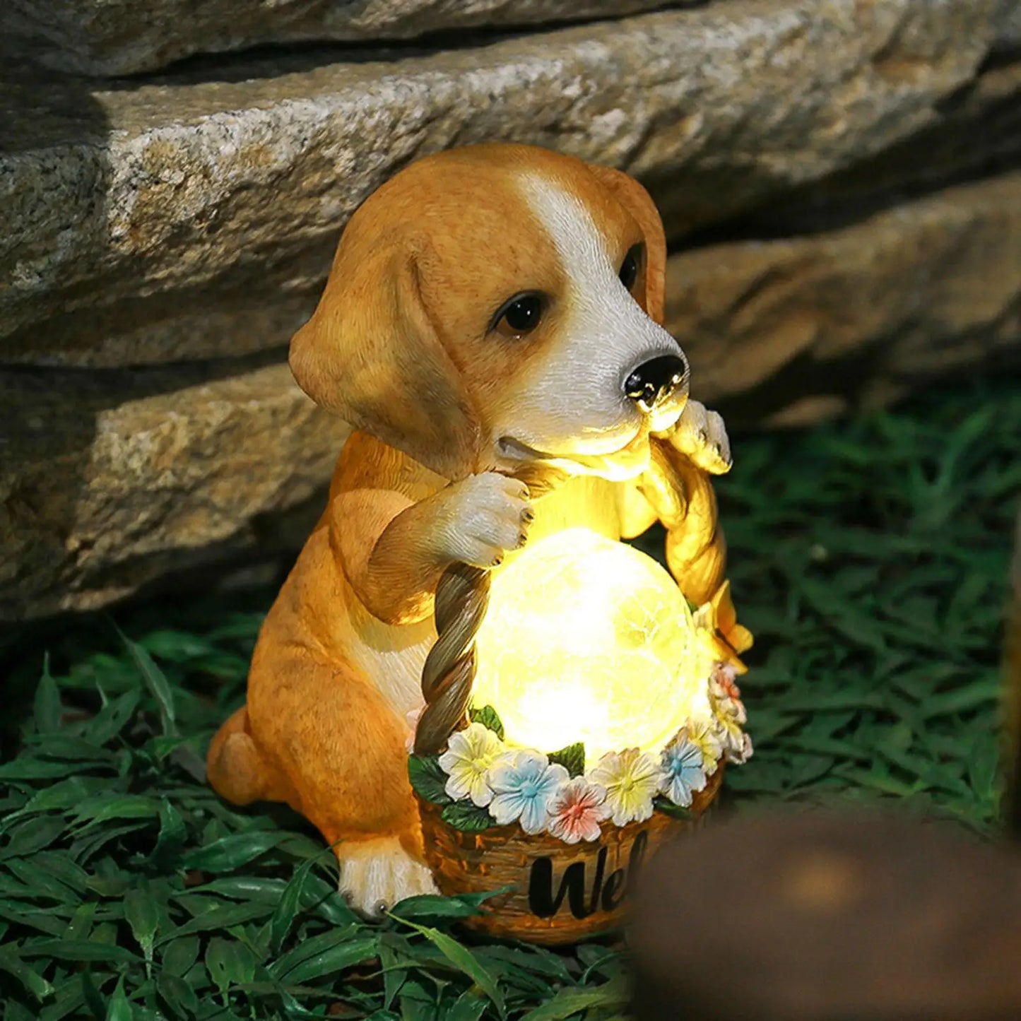 PuppyPals - Rozkošné solárne sošky šteniatok