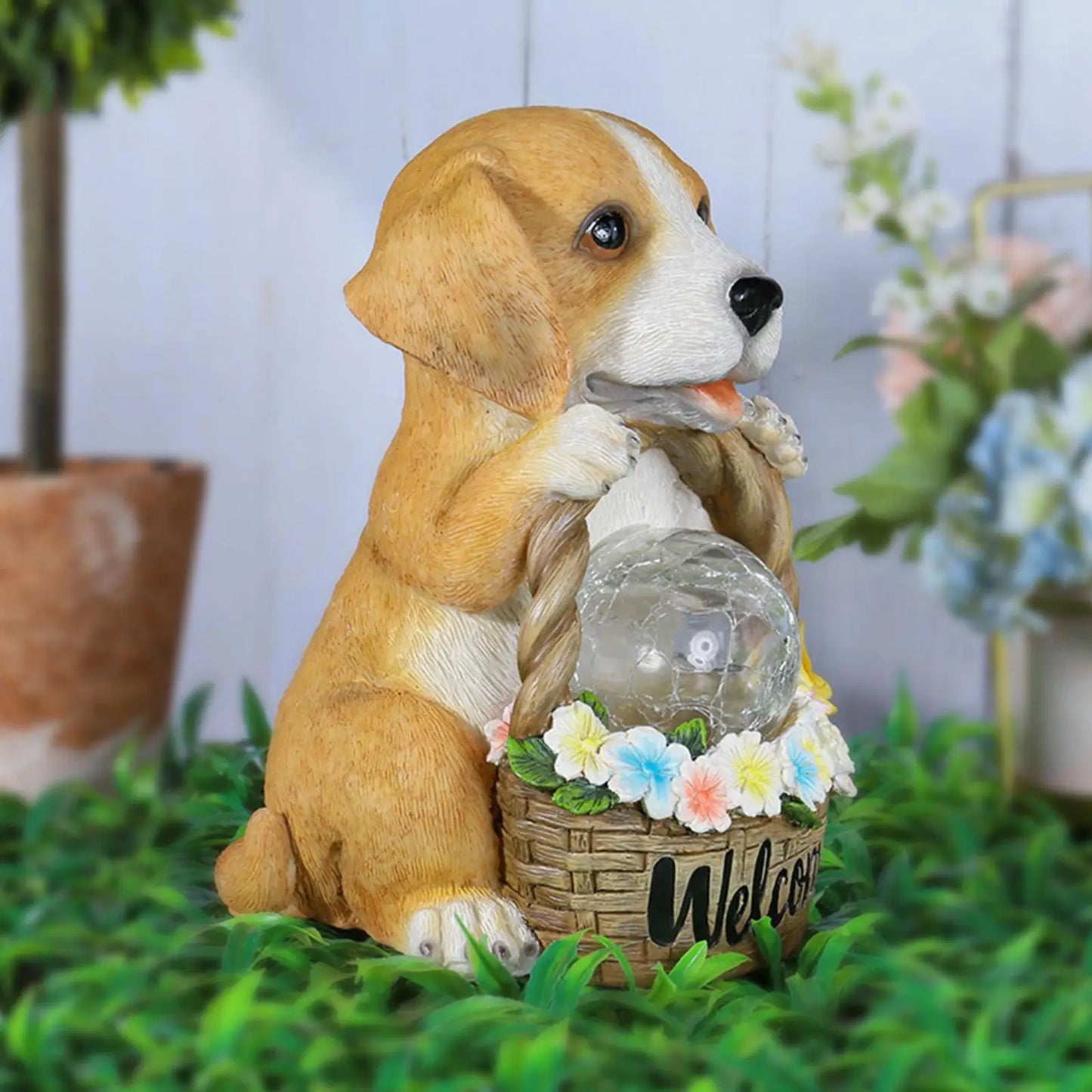 PuppyPals - Rozkošné solárne sošky šteniatok