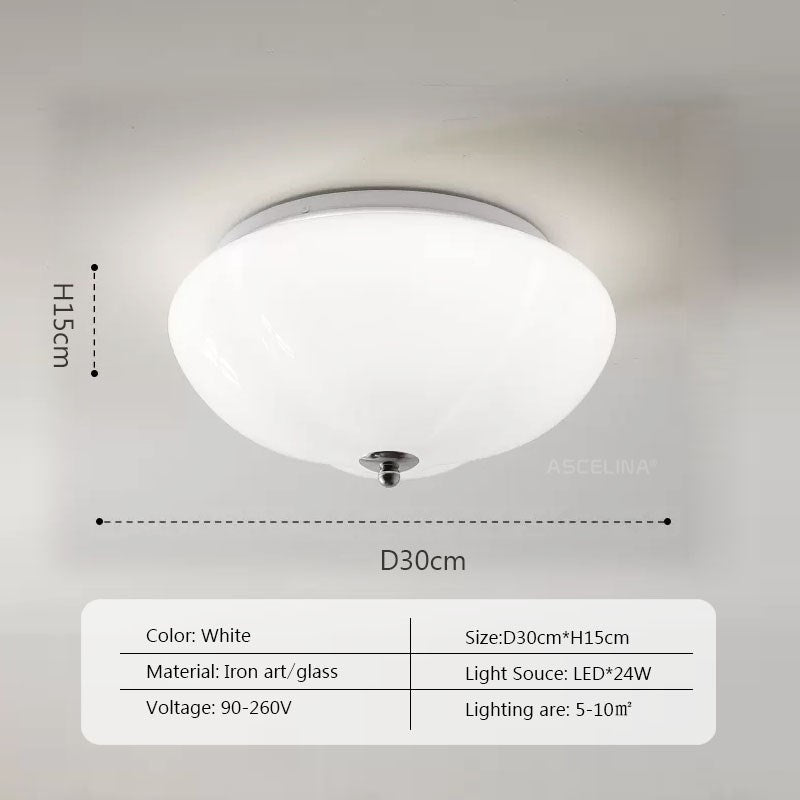 RetroGlaze - Sklenená lampa s odleskom tekvice