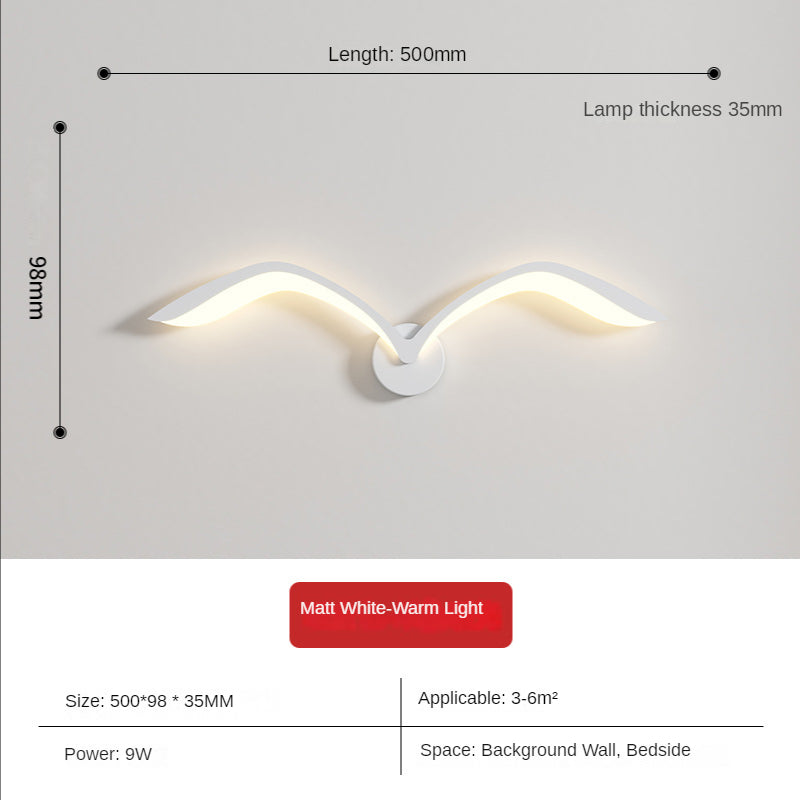 WingedGlow- Seagull Serenity Light