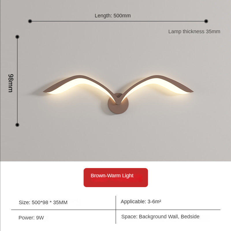 WingedGlow- Seagull Serenity Light