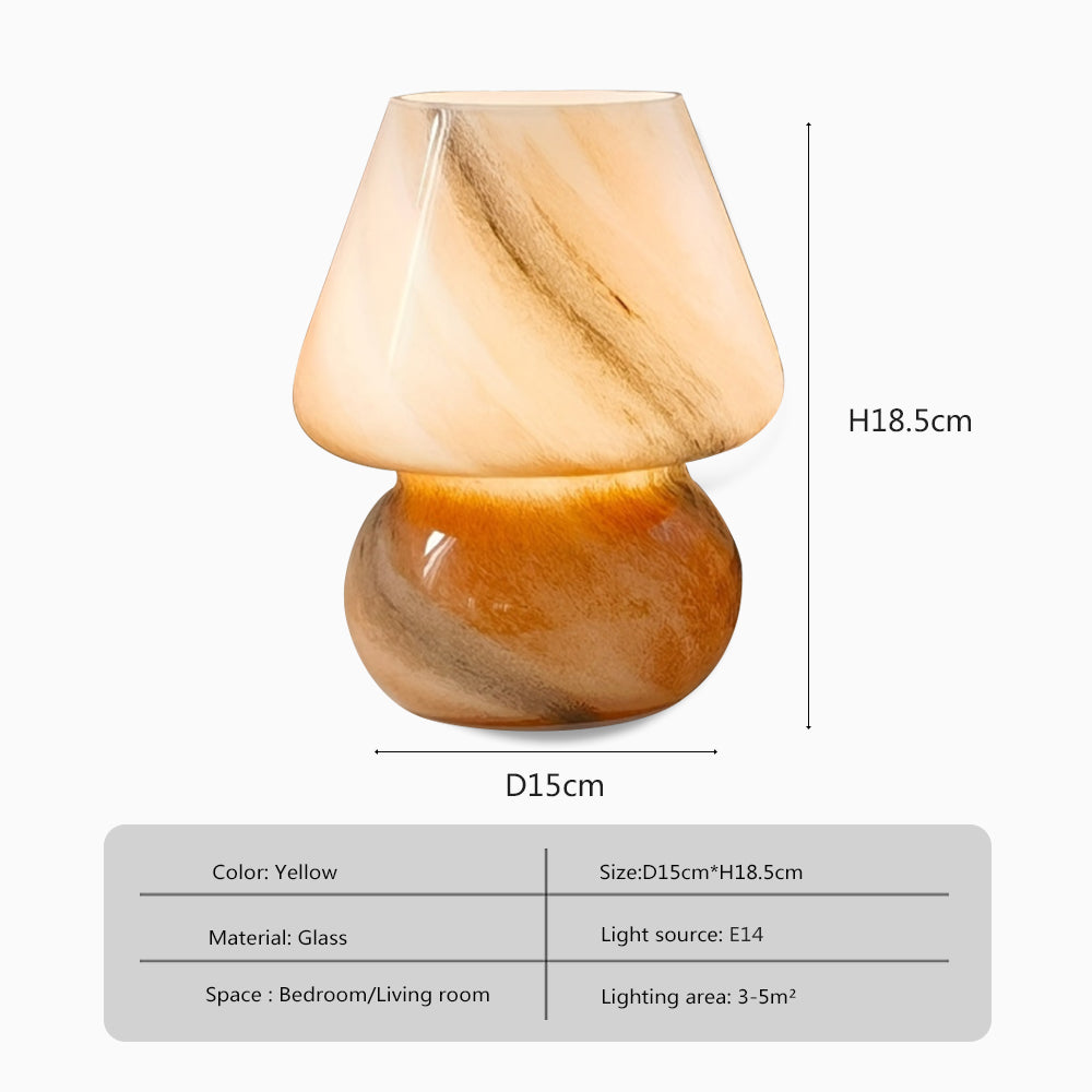 EcoMush | Stolná lampa Mushroom